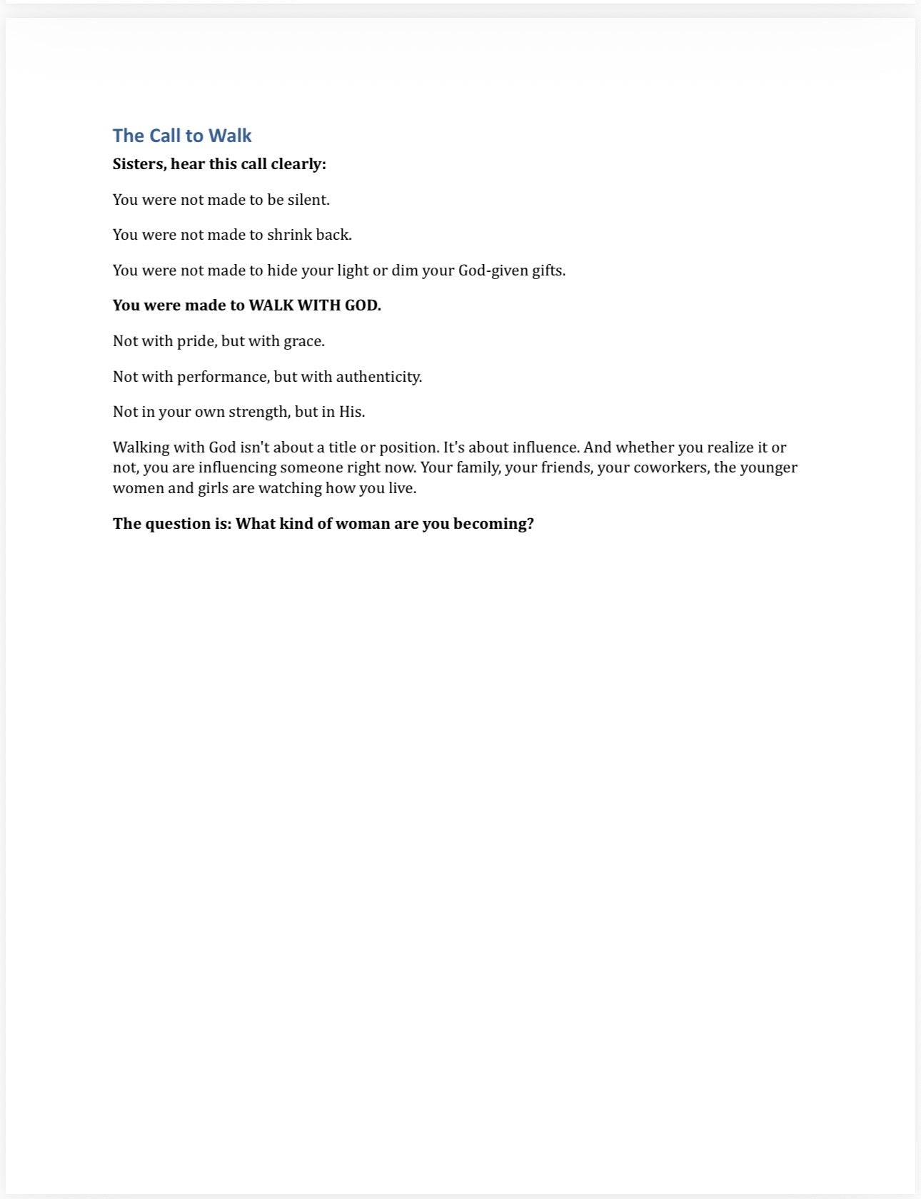 She Walks With God – The Faith & Femininity Discipleship Bundle
(Digital Download)