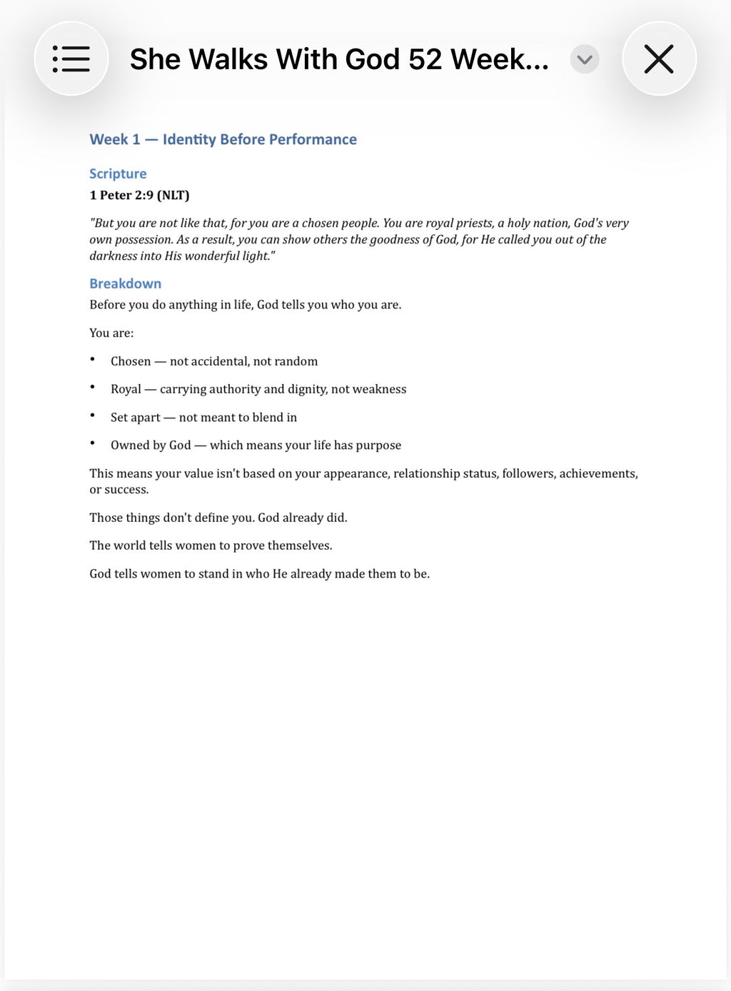 She Walks With God – The Faith & Femininity Discipleship Bundle
(Digital Download)