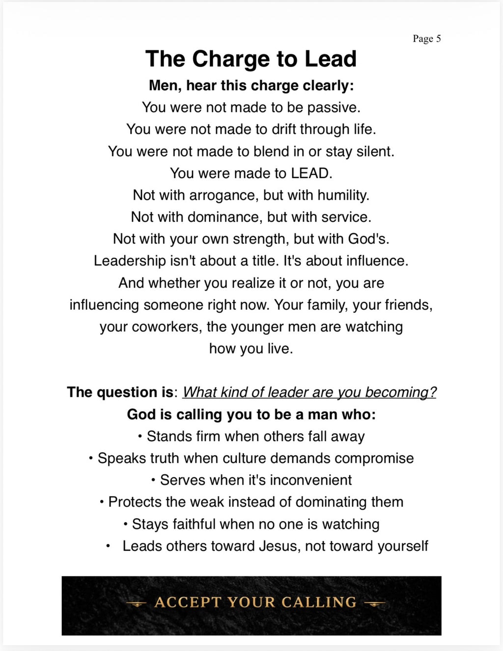 Built to Lead: 52-Weeks Men’s Devotional  
(Digital Download)