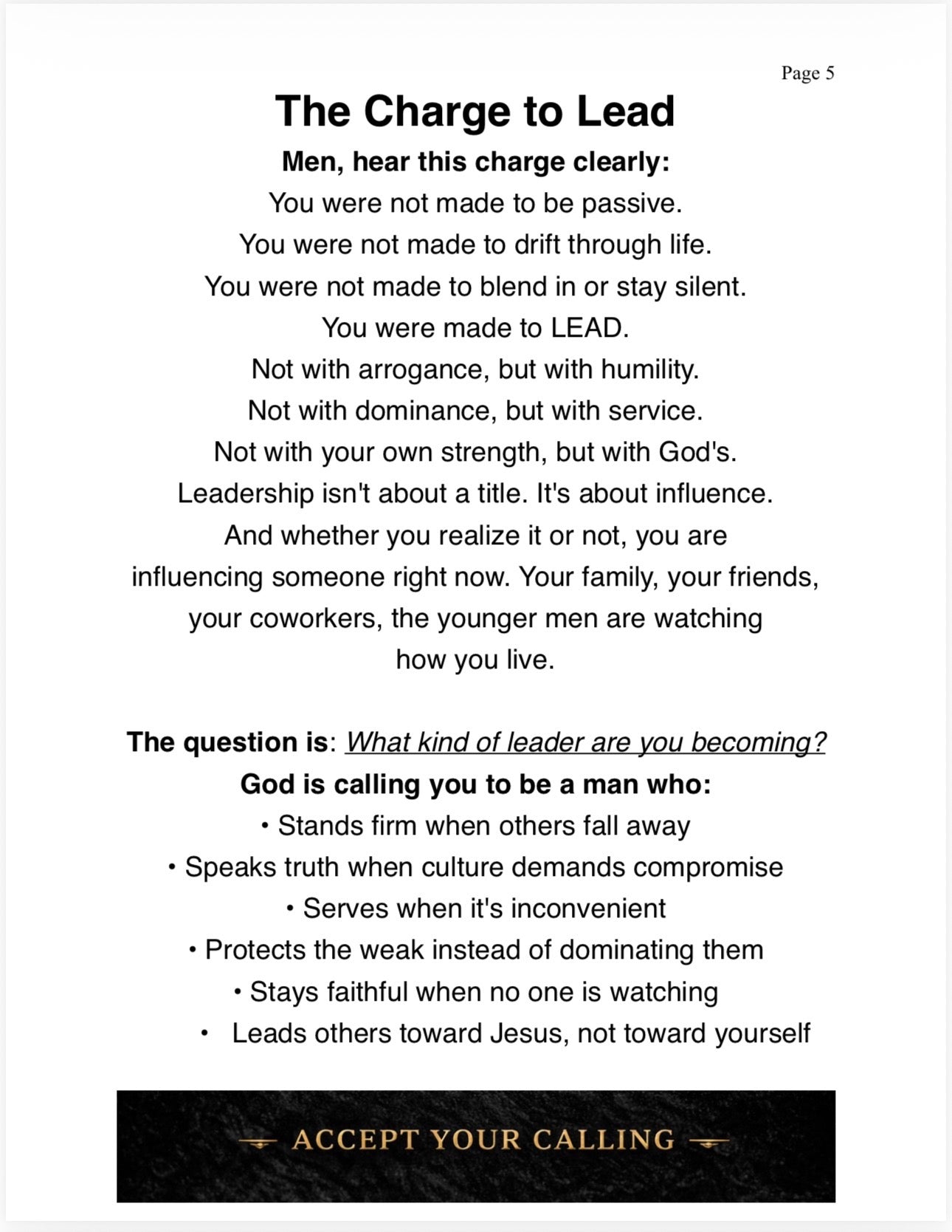 Built to Lead: 52-Weeks Men’s Devotional  
(Digital Download)