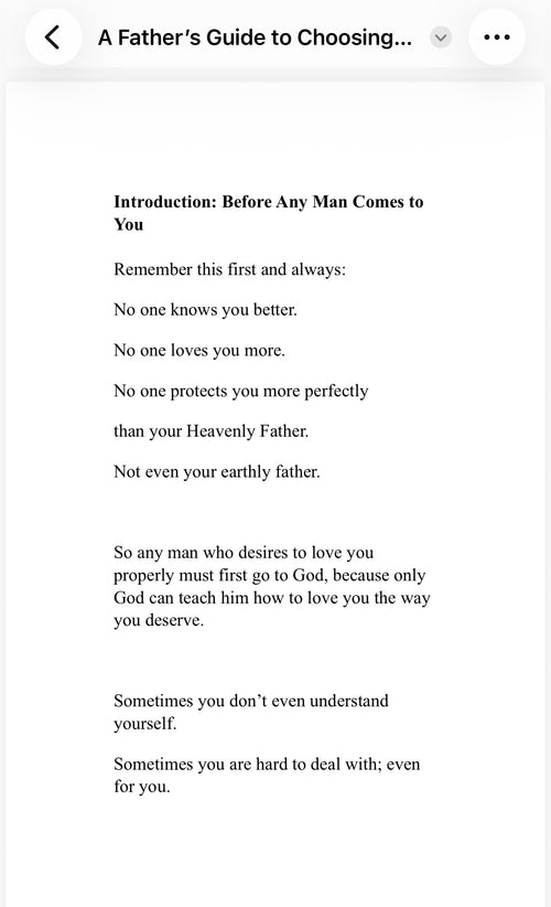 Dating With Discernment for Daughters Who Desire God’s Best      A Father’s Guide to Choosing a Husband