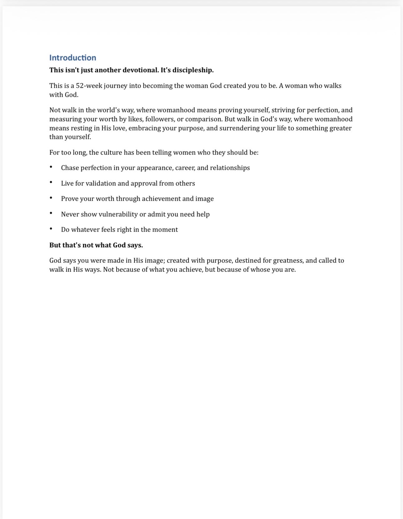 She Walks With God – The Faith & Femininity Discipleship Bundle
(Digital Download)