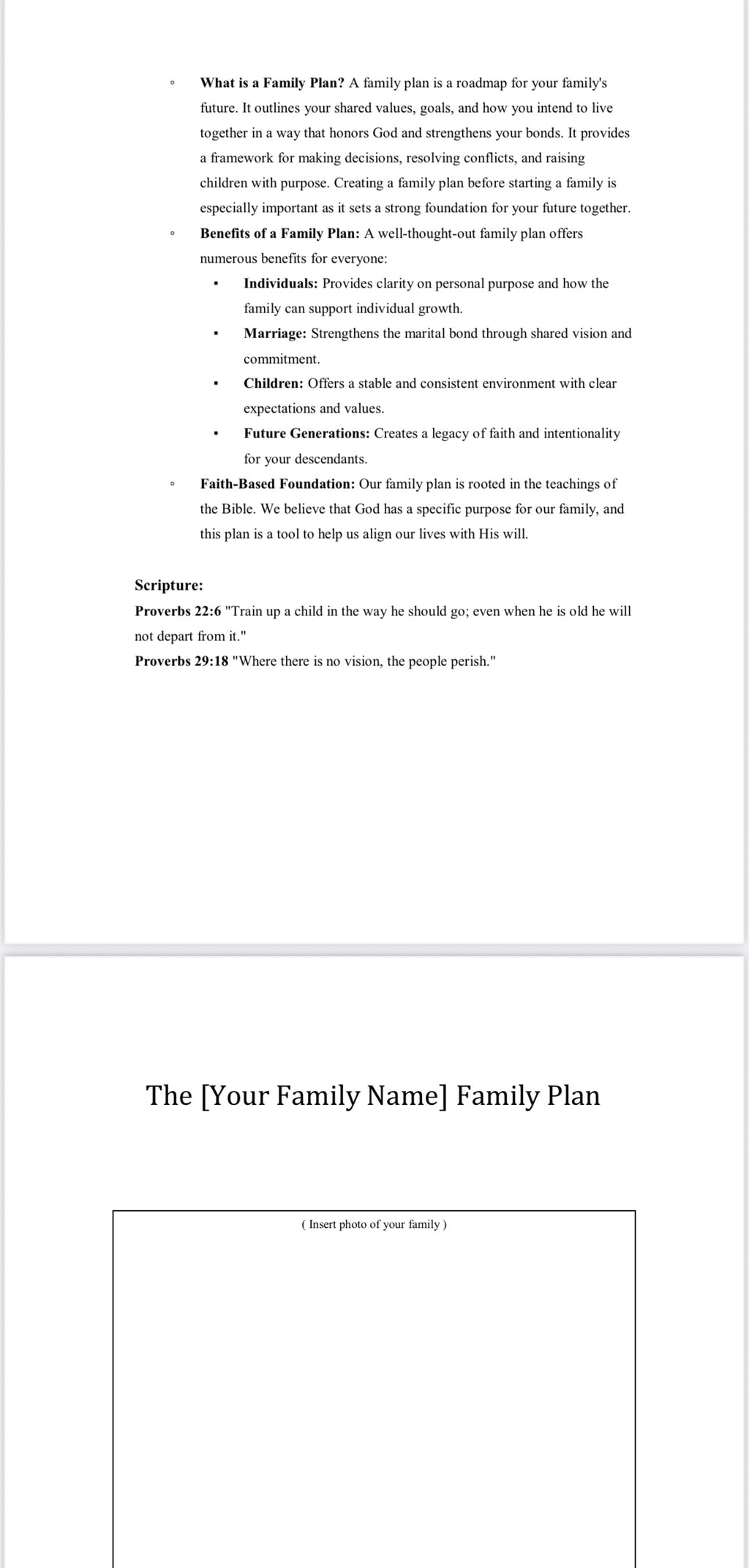 The Family Plan