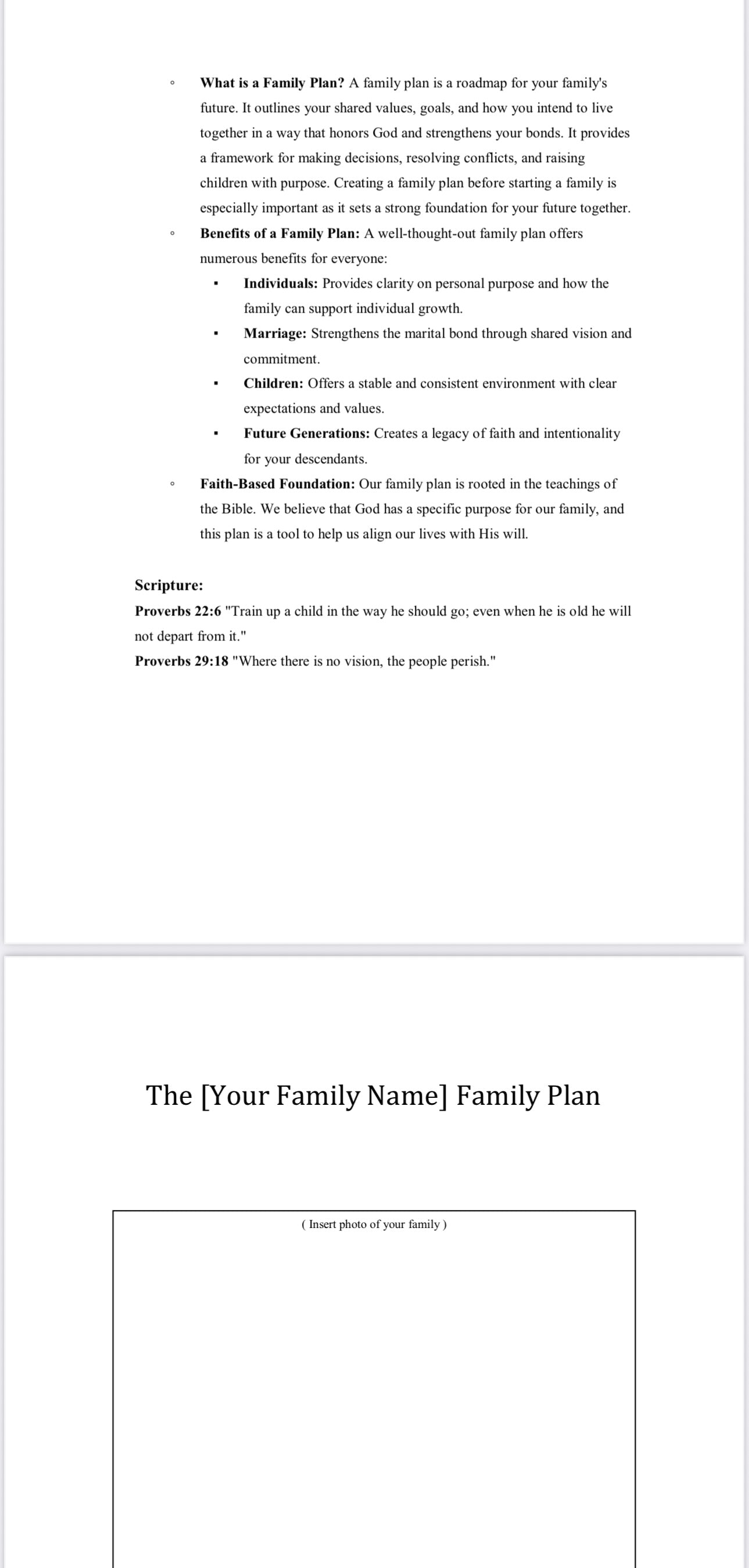 The Family Plan